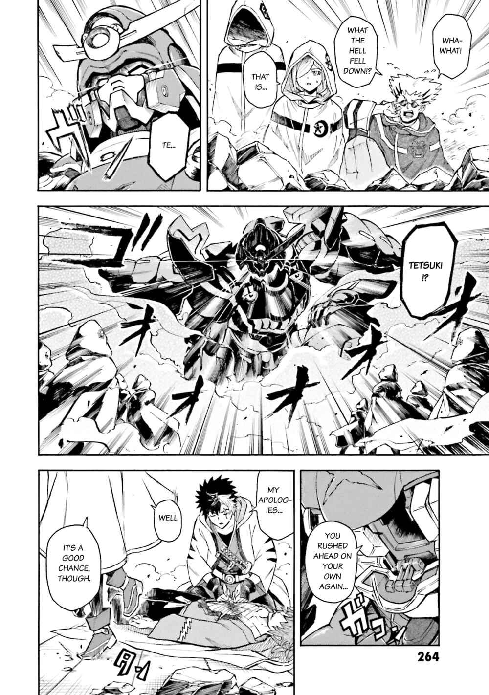 Page 22 Chapter 6.1 Mobile War History Gundam Burai