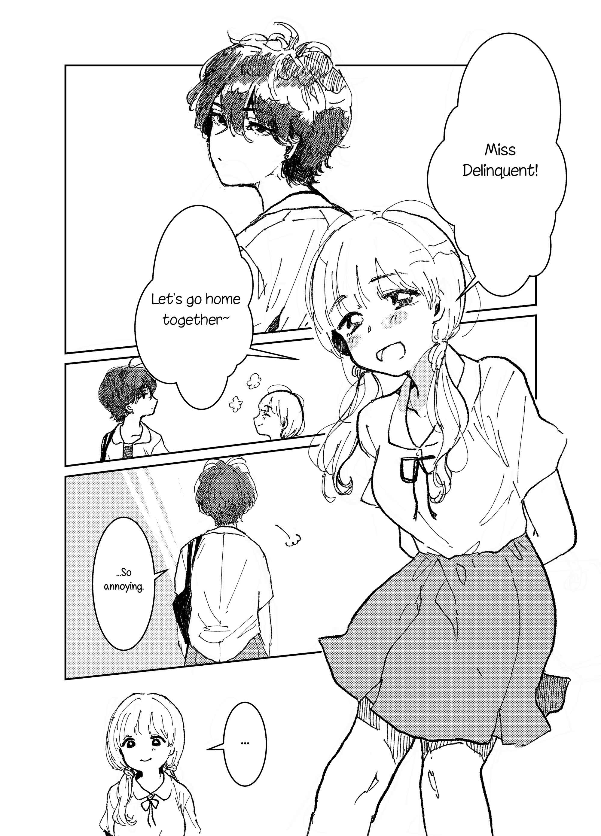 Page 1 Chapter Unknown_d682 Self-Satisfaction Yuri Manga