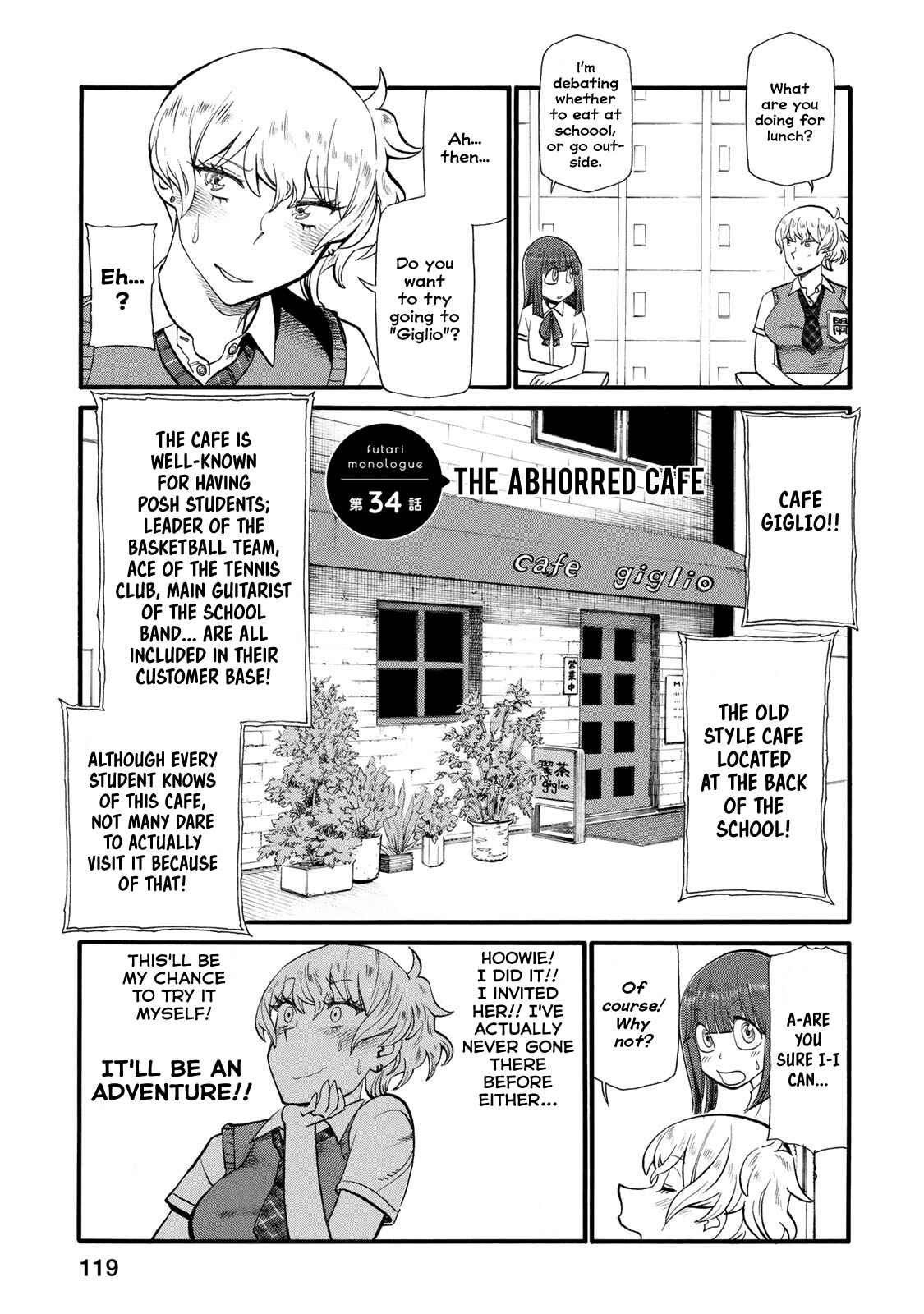 Page 1 Chapter 34 Futari Monologue