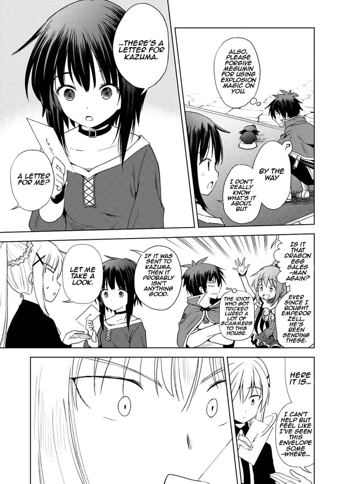 Page 4 Chapter 104 Kono Subarashii Sekai ni Shukufuku wo!