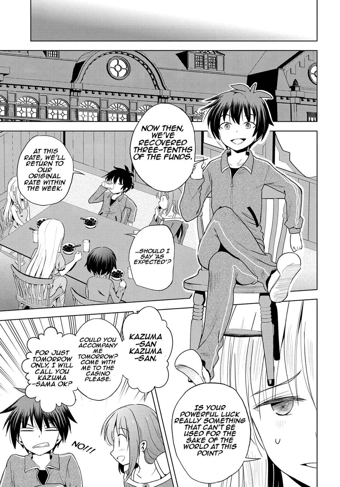 Page 10 Chapter 111 Kono Subarashii Sekai ni Shukufuku wo!