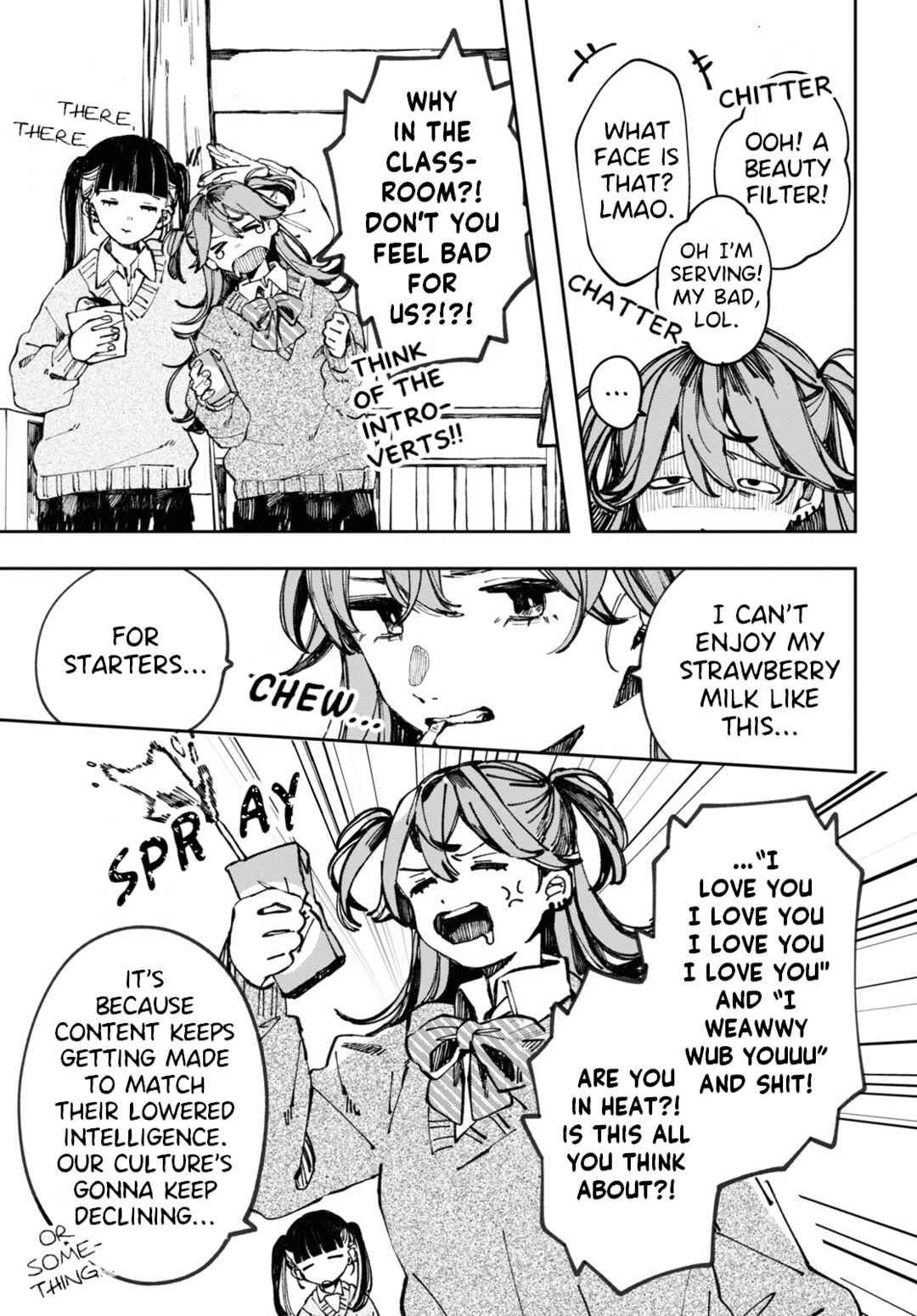 Page 3 Chapter 4 Inkya Gyaru demo Ikigaritai!