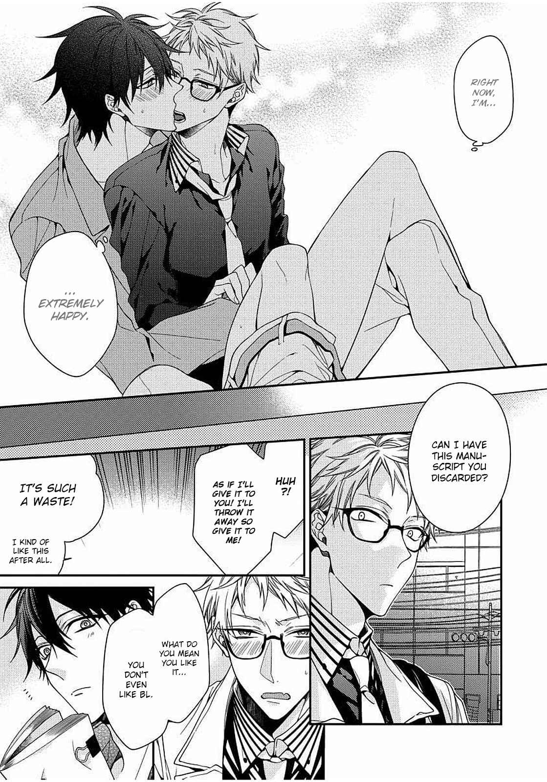 Page 22 Chapter 3 Hetare Wanko to Fudanshi Senpai