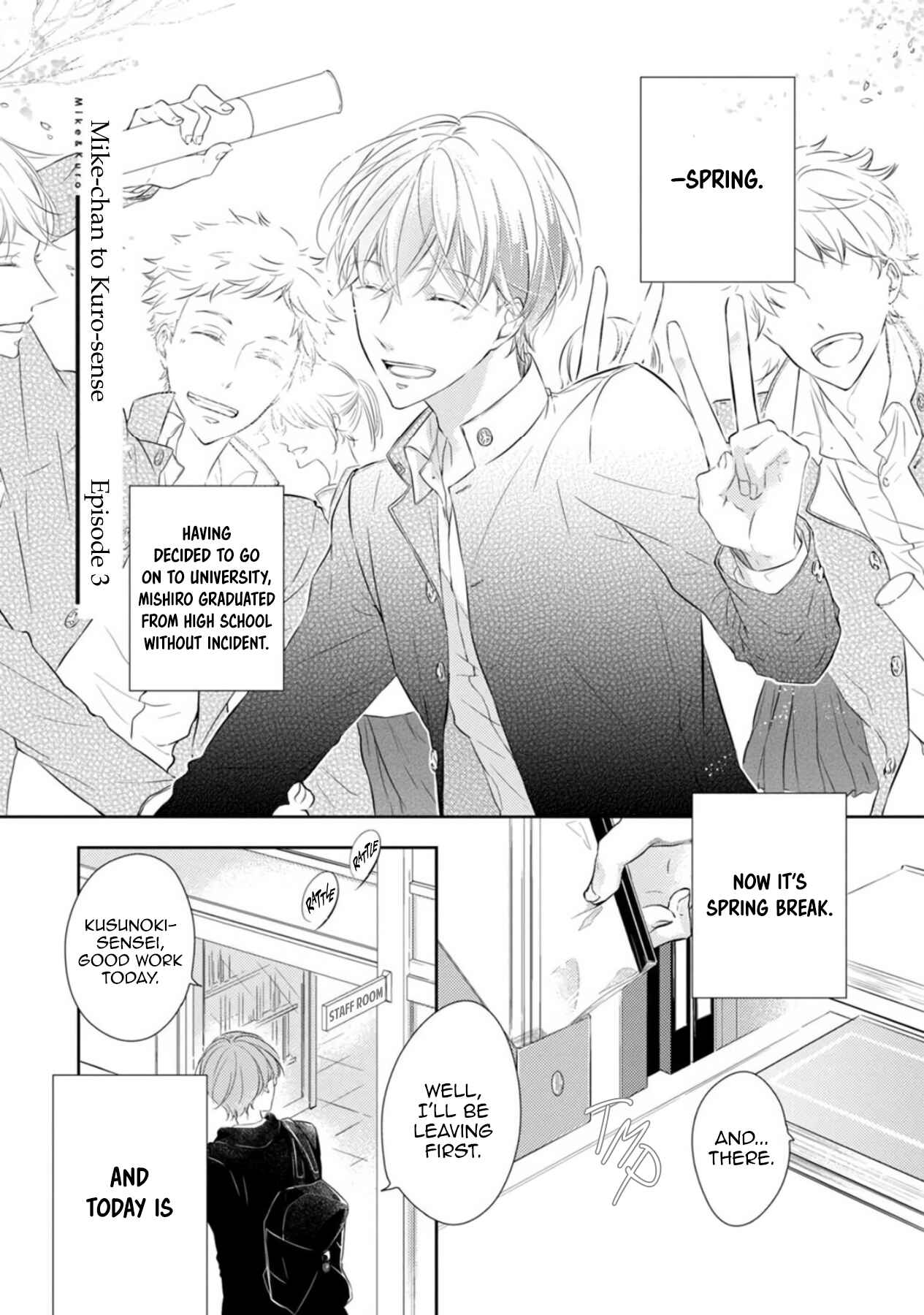 Page 4 Chapter 3 Mike-Chan to Kuro-Sense