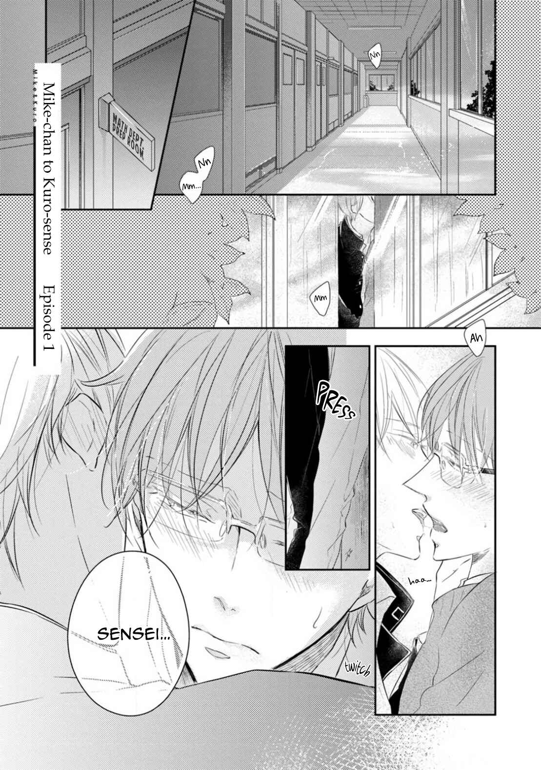 Page 8 Chapter 1 Mike-Chan to Kuro-Sense