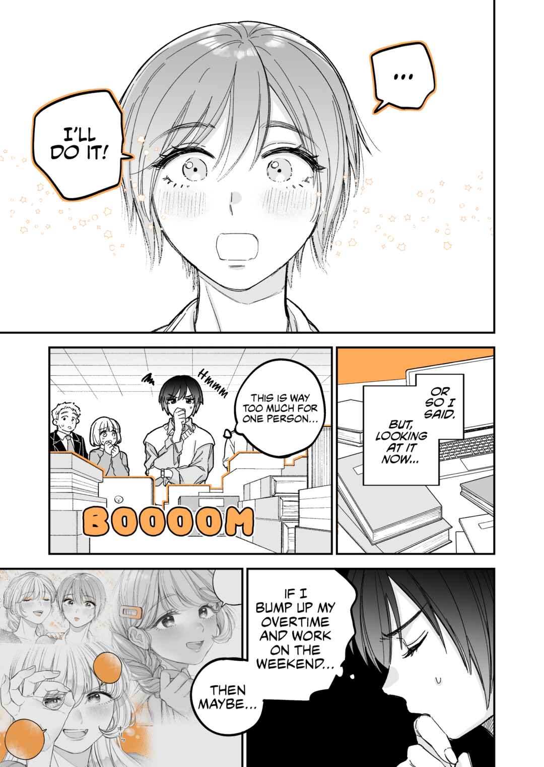 Page 3 Chapter 6.1 Genkai OL to Joshi Daisei ga 〇〇 Suru Hanashi