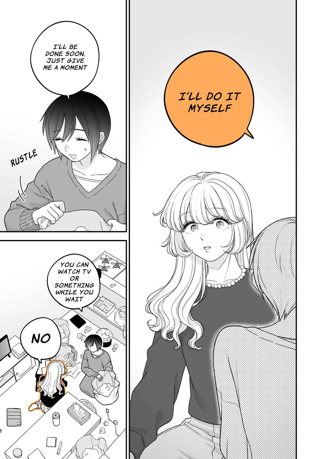 Page 3 Chapter 7.4 Genkai OL to Joshi Daisei ga 〇〇 Suru Hanashi