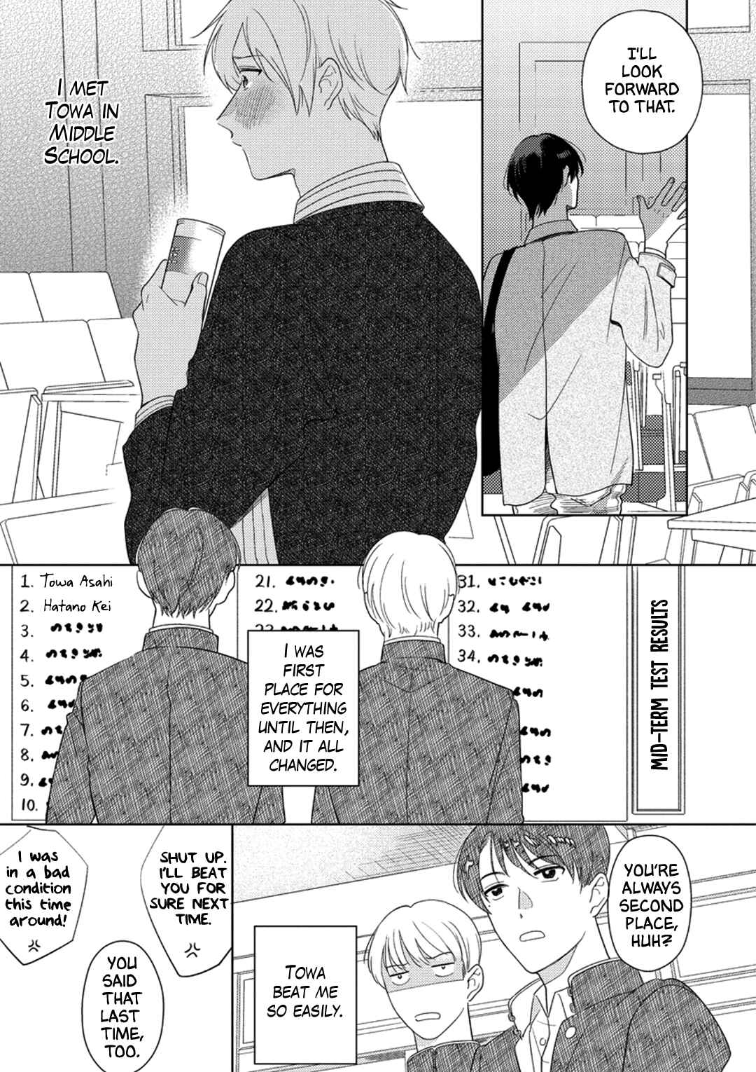 Page 15 Chapter 1 Towa to Hata to Kiss no Yume