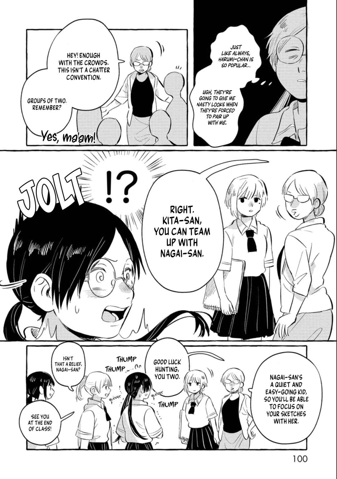 Page 8 Chapter 4 Positive Bocchi Harumi-chan