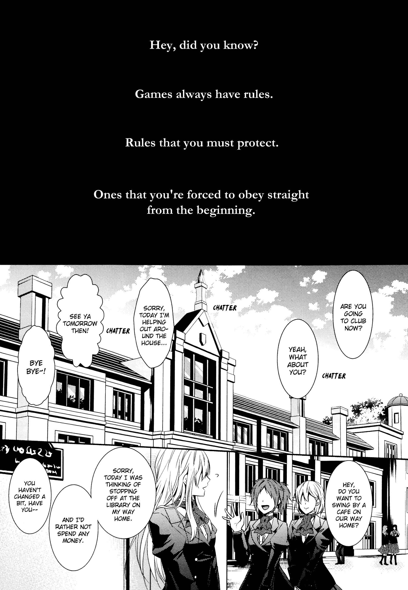 Page 9 Chapter 0 Alice in the Country of Hearts ~Afternoon Tea With the Clock Rabbit~