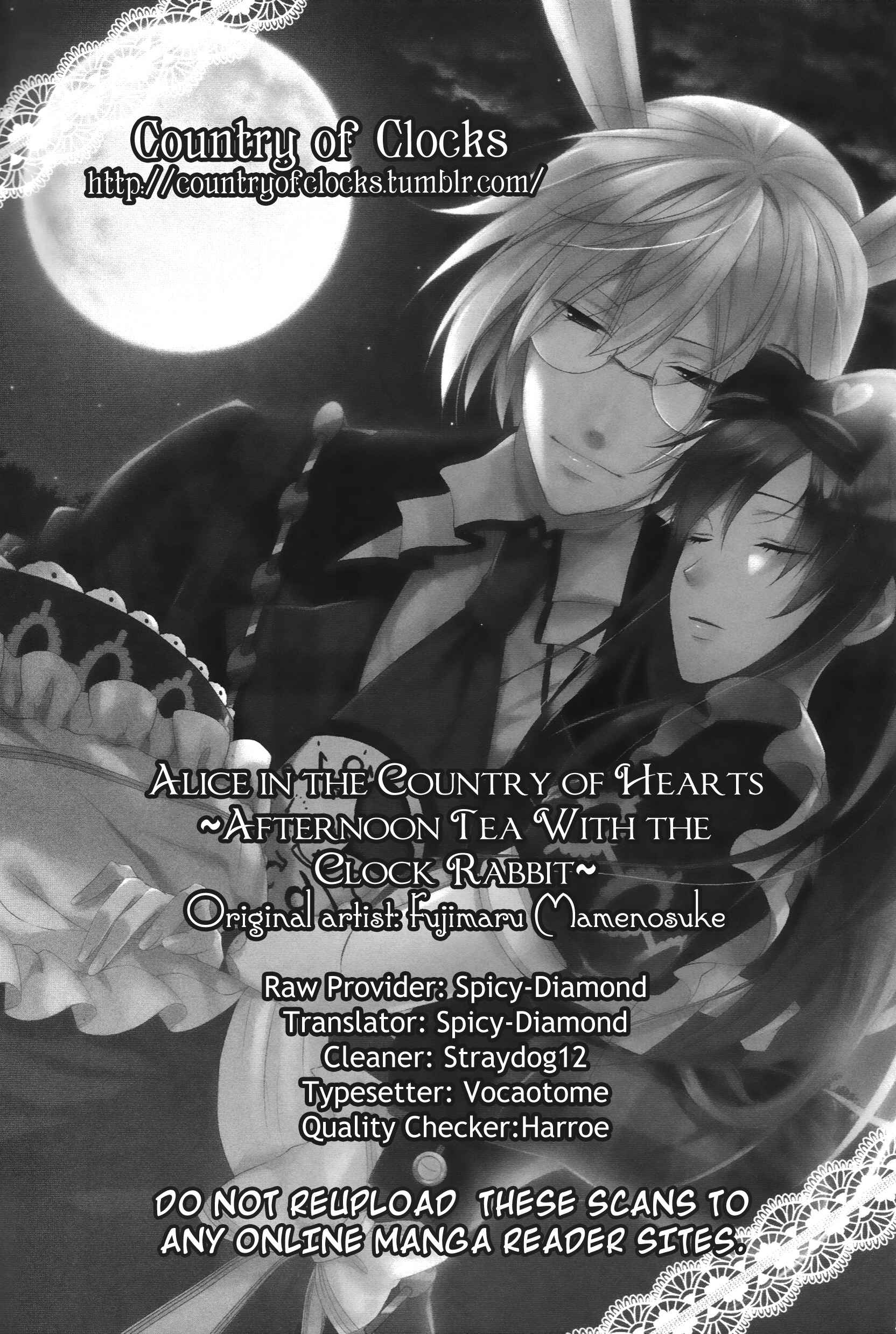 Page 27 Chapter 8 Alice in the Country of Hearts ~Afternoon Tea With the Clock Rabbit~
