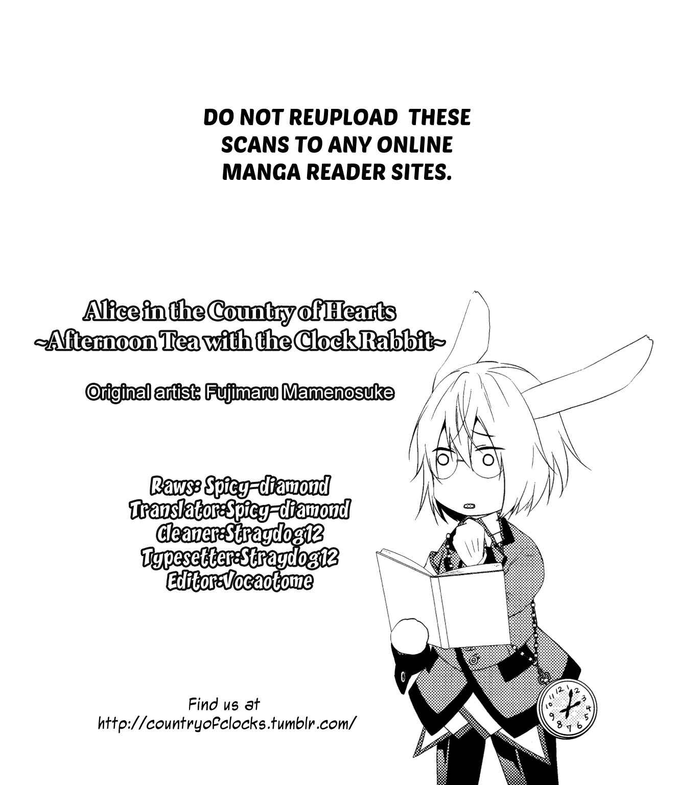 Page 1 Chapter 4.5 Alice in the Country of Hearts ~Afternoon Tea With the Clock Rabbit~