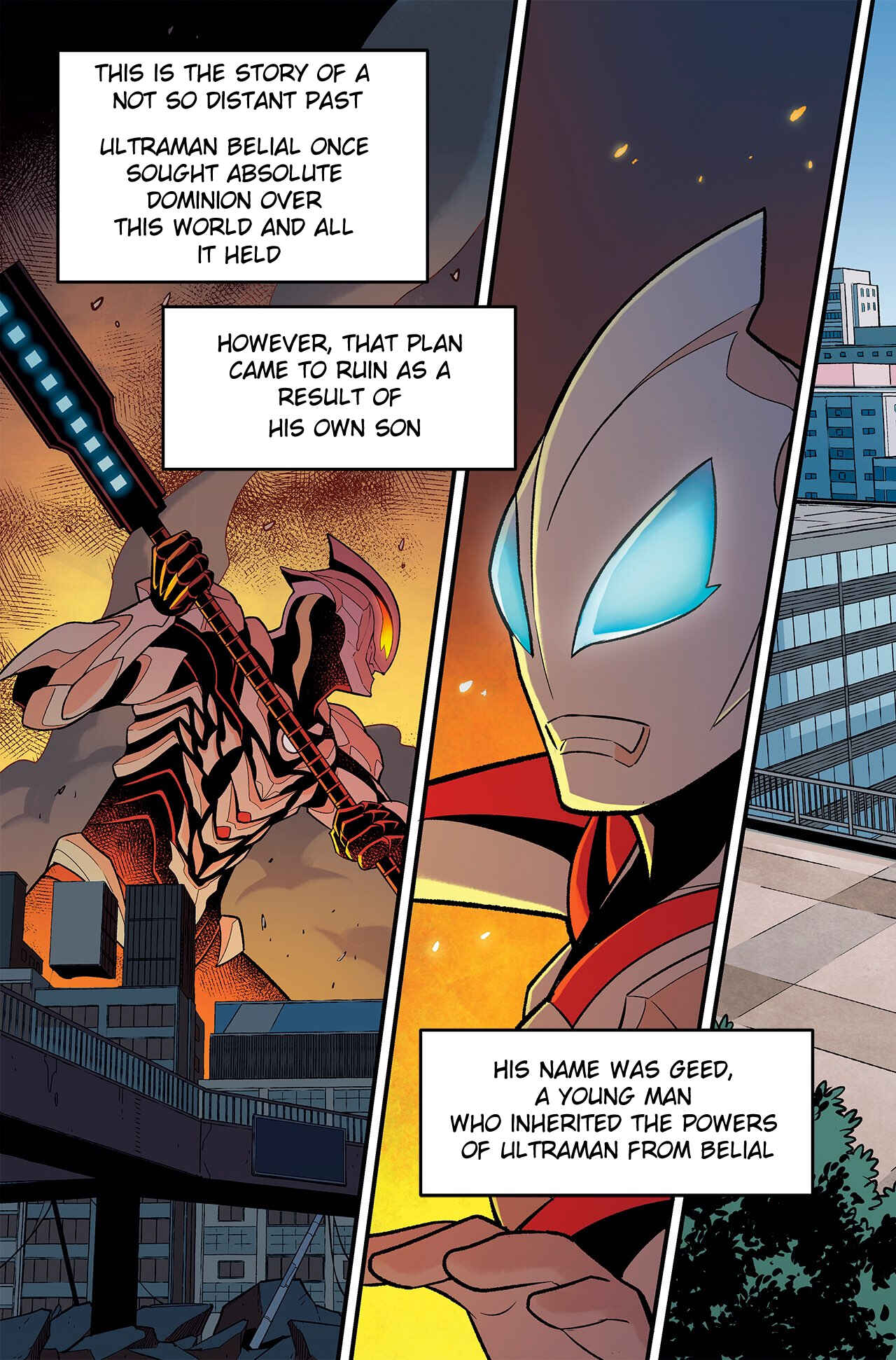 Page 1 Chapter Unknown_9ea9 Ultraman: Another Gene