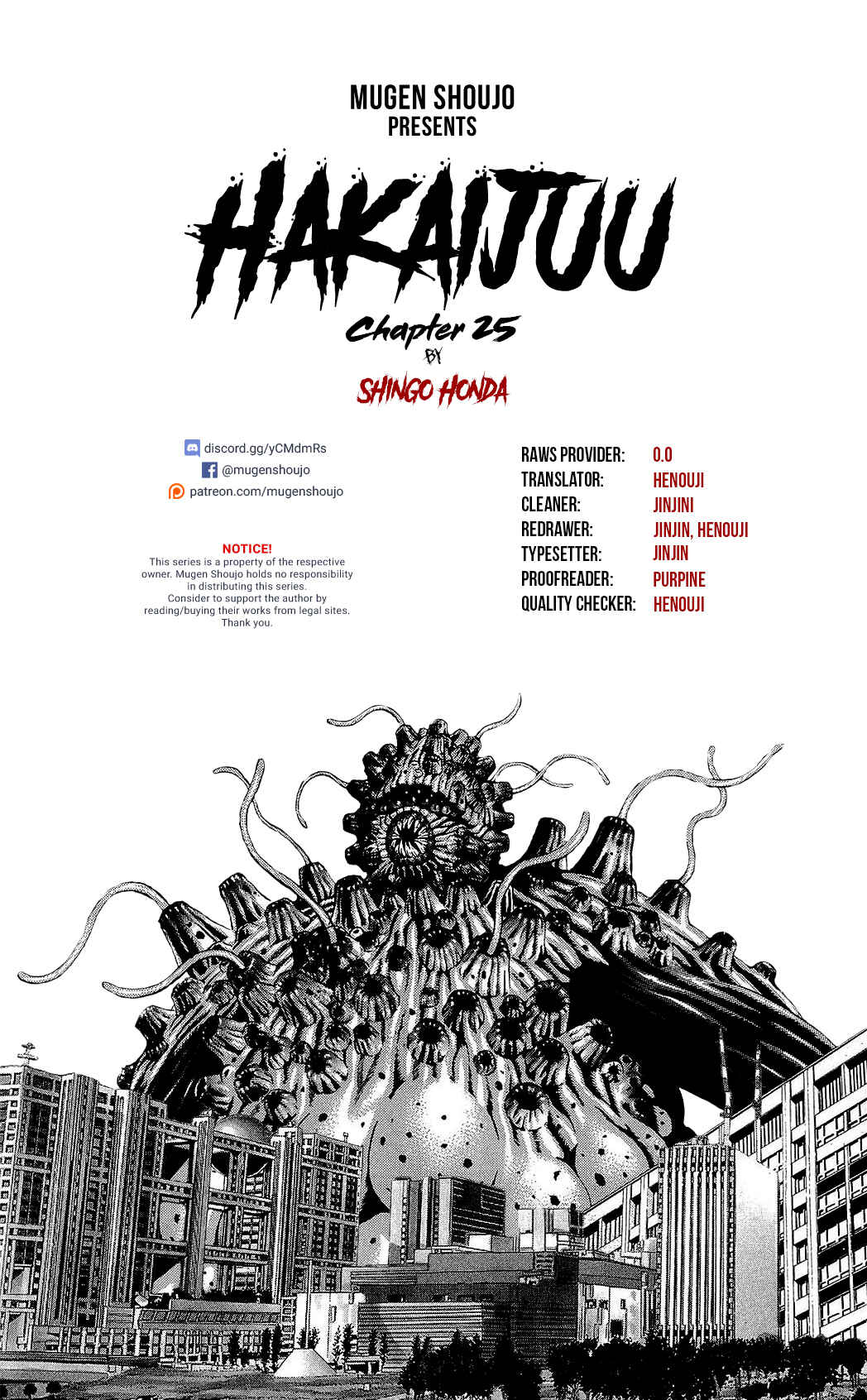 Page 1 Chapter 25 Creature!