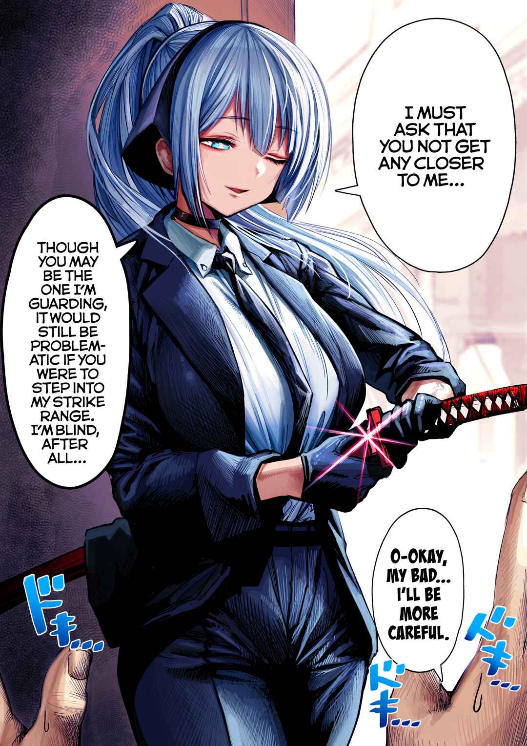 Page 1 Chapter Unknown_a76a Momoku Kenshi no Goei no Maai (Official Colored)