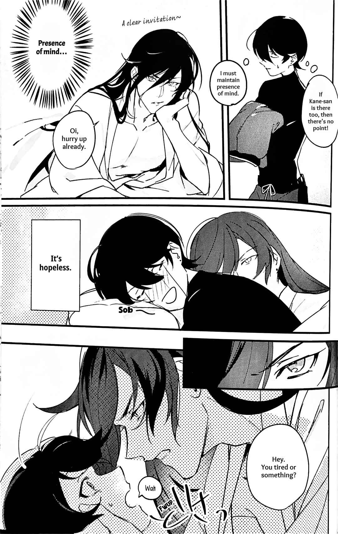 Page 16 Chapter Unknown_979b Touken Ranbu - Kimi no Te (Doujinshi)