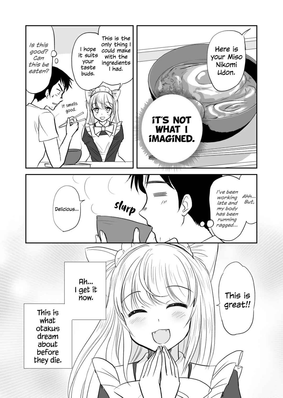 Page 2 Chapter Unknown_a694 I Woke up This Morning to Find a Blonde Cat-Eared Maid Standing in My Kitchen