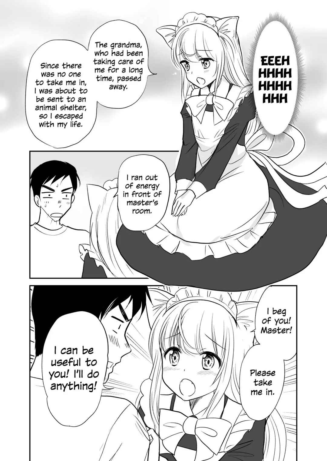 Page 4 Chapter Unknown_a694 I Woke up This Morning to Find a Blonde Cat-Eared Maid Standing in My Kitchen