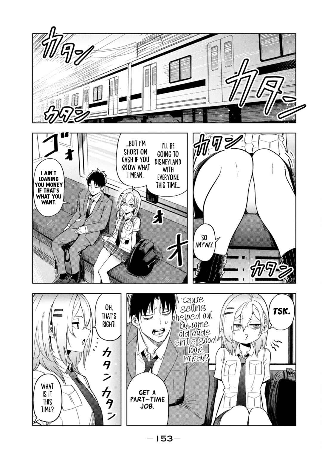 Page 1 Chapter 10 Asa no Tsuukin Densha de, Yatara to Hanashikakete Kuru Joshikousei.