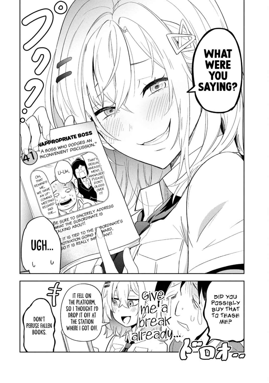 Page 10 Chapter 4 Asa no Tsuukin Densha de, Yatara to Hanashikakete Kuru Joshikousei.