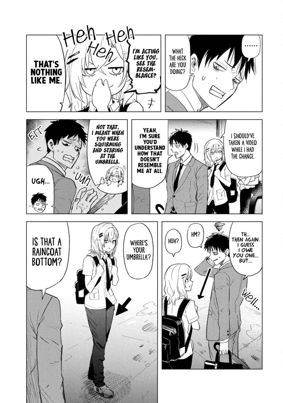 Page 5 Chapter 3 Asa no Tsuukin Densha de, Yatara to Hanashikakete Kuru Joshikousei.