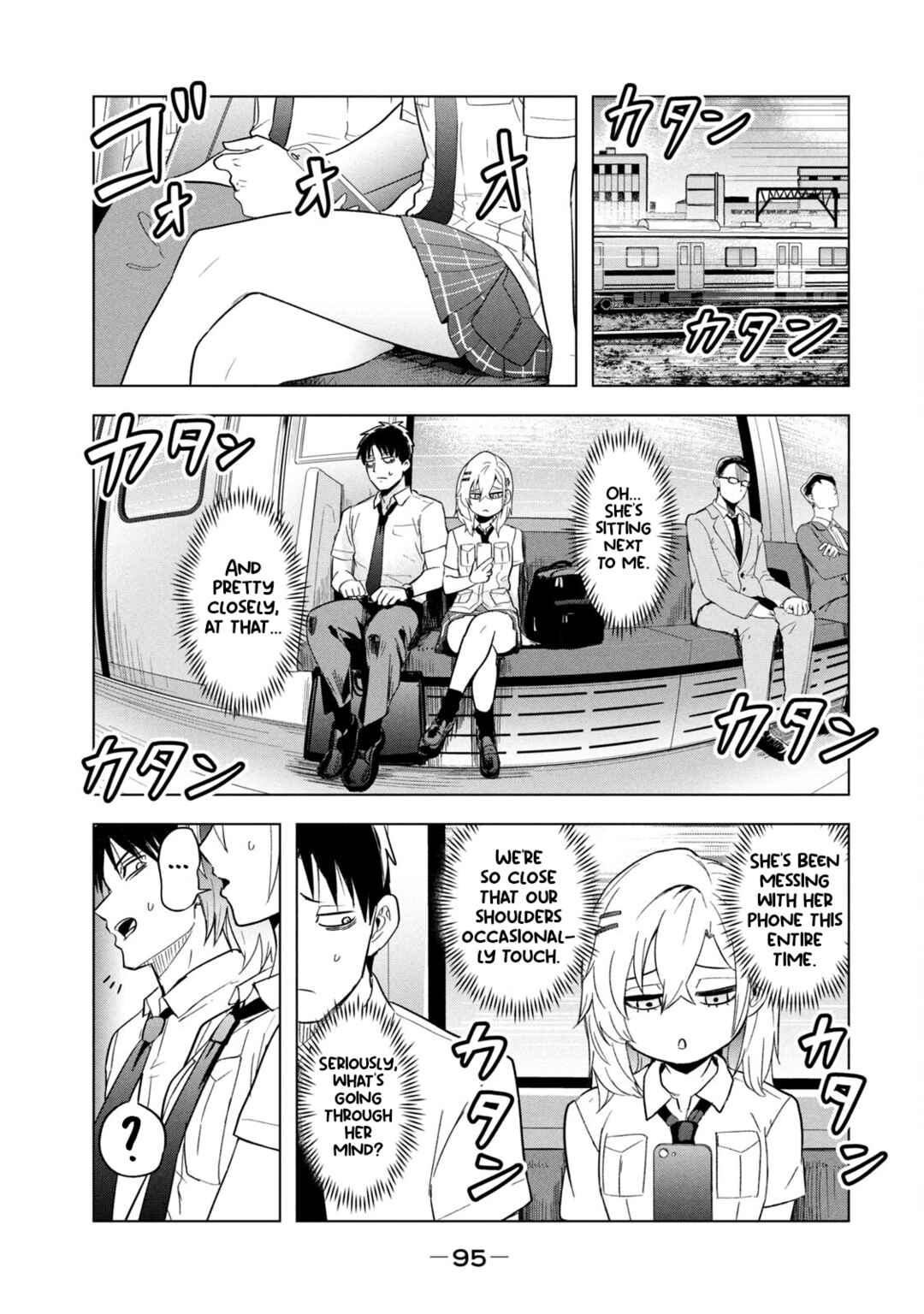 Page 5 Chapter 6 Asa no Tsuukin Densha de, Yatara to Hanashikakete Kuru Joshikousei.