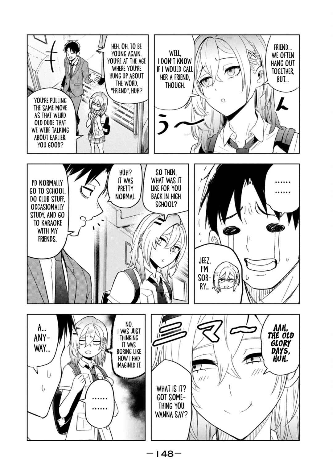 Page 14 Chapter 9 Asa no Tsuukin Densha de, Yatara to Hanashikakete Kuru Joshikousei.