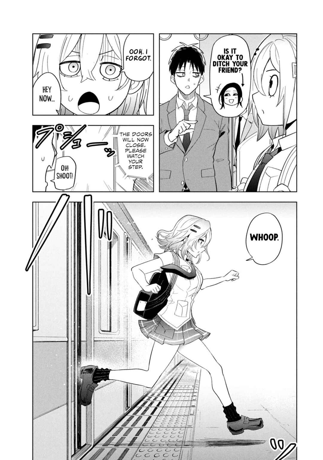 Page 15 Chapter 9 Asa no Tsuukin Densha de, Yatara to Hanashikakete Kuru Joshikousei.