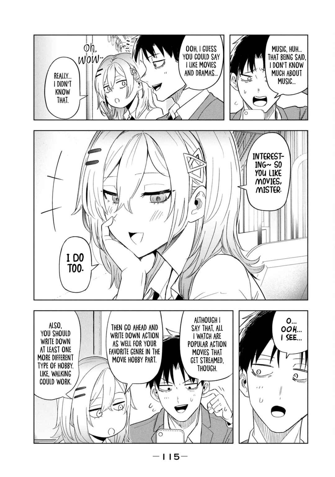 Page 13 Chapter 7 Asa no Tsuukin Densha de, Yatara to Hanashikakete Kuru Joshikousei.