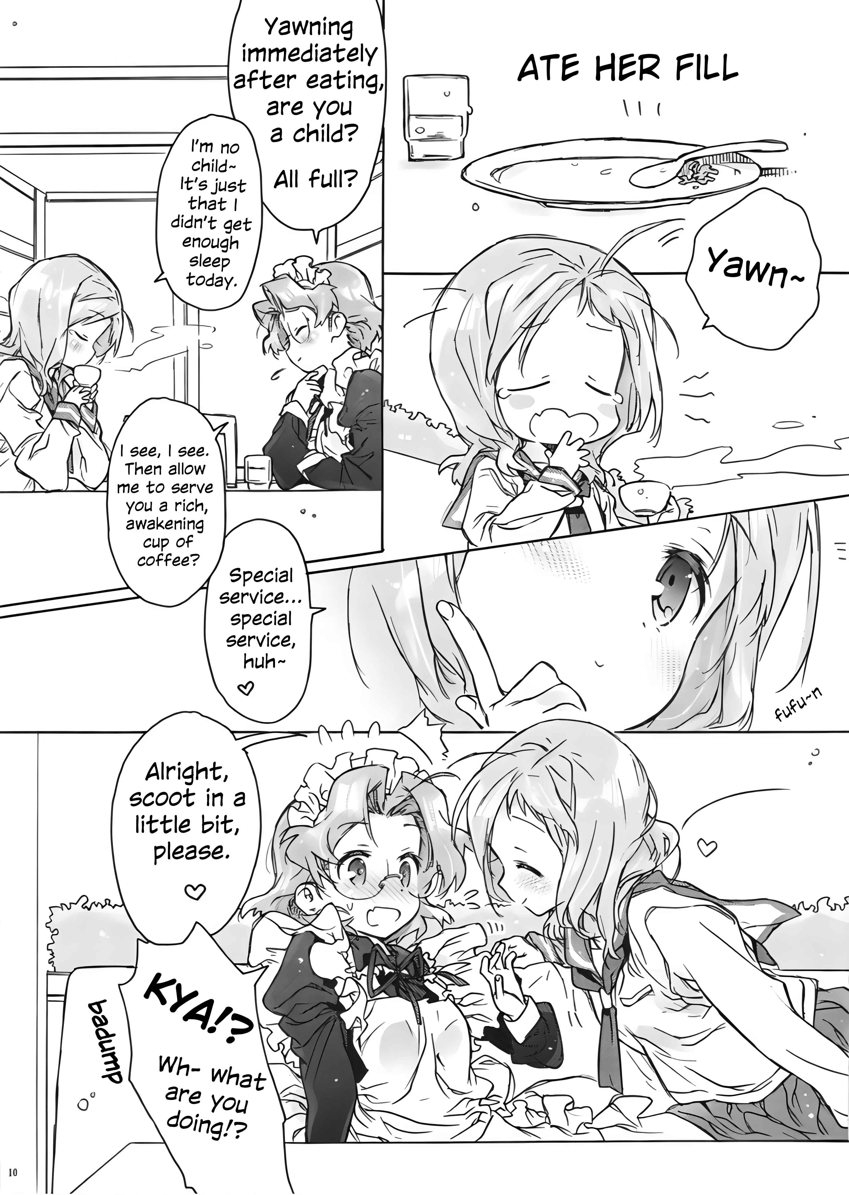 Page 10 Chapter Unknown_49d7 Saki - Kissa Roof-top (Doujinshi)