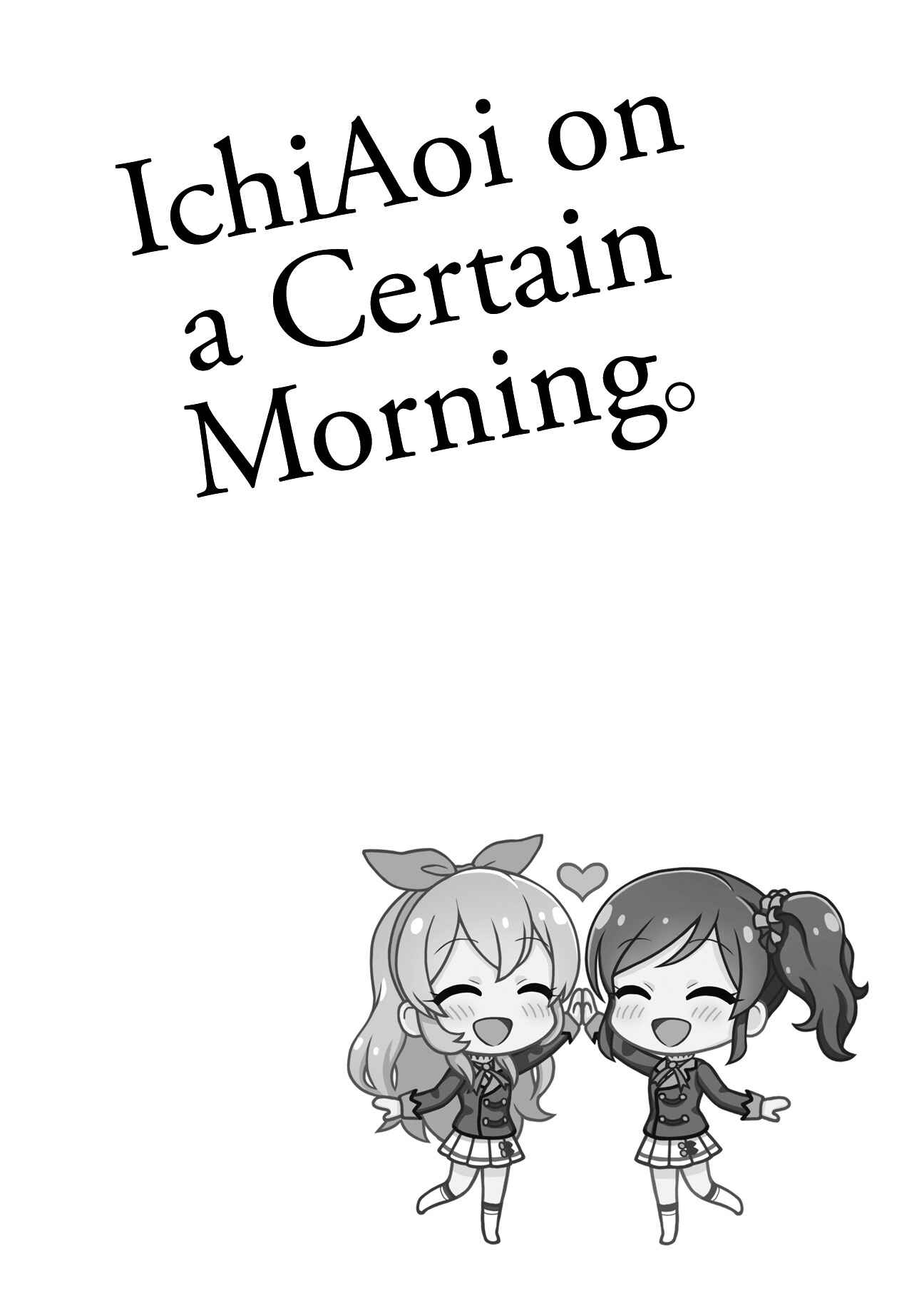 Page 4 Chapter Unknown_f2a7 Aikatsu! -  Aru Asa no IchiAo-chan (Doujinshi)
