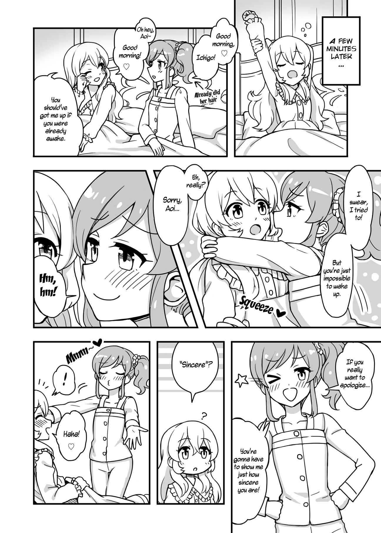 Page 6 Chapter Unknown_f2a7 Aikatsu! -  Aru Asa no IchiAo-chan (Doujinshi)
