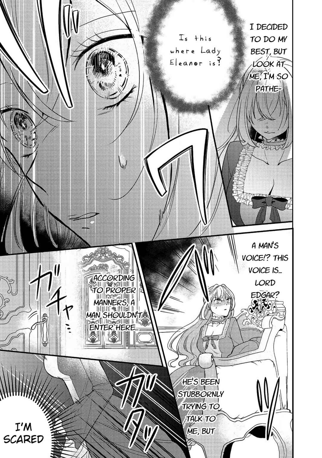 Page 19 Chapter 2 Kokoro no Koe ga Kikoeru Akuyaku Reijou wa, Kyou mo Koinu Denka ni Honrou Sareru