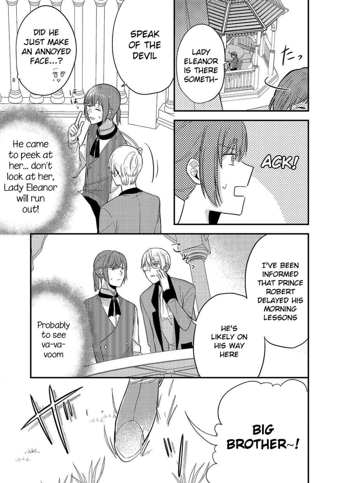 Page 11 Chapter 5 Kokoro no Koe ga Kikoeru Akuyaku Reijou wa, Kyou mo Koinu Denka ni Honrou Sareru
