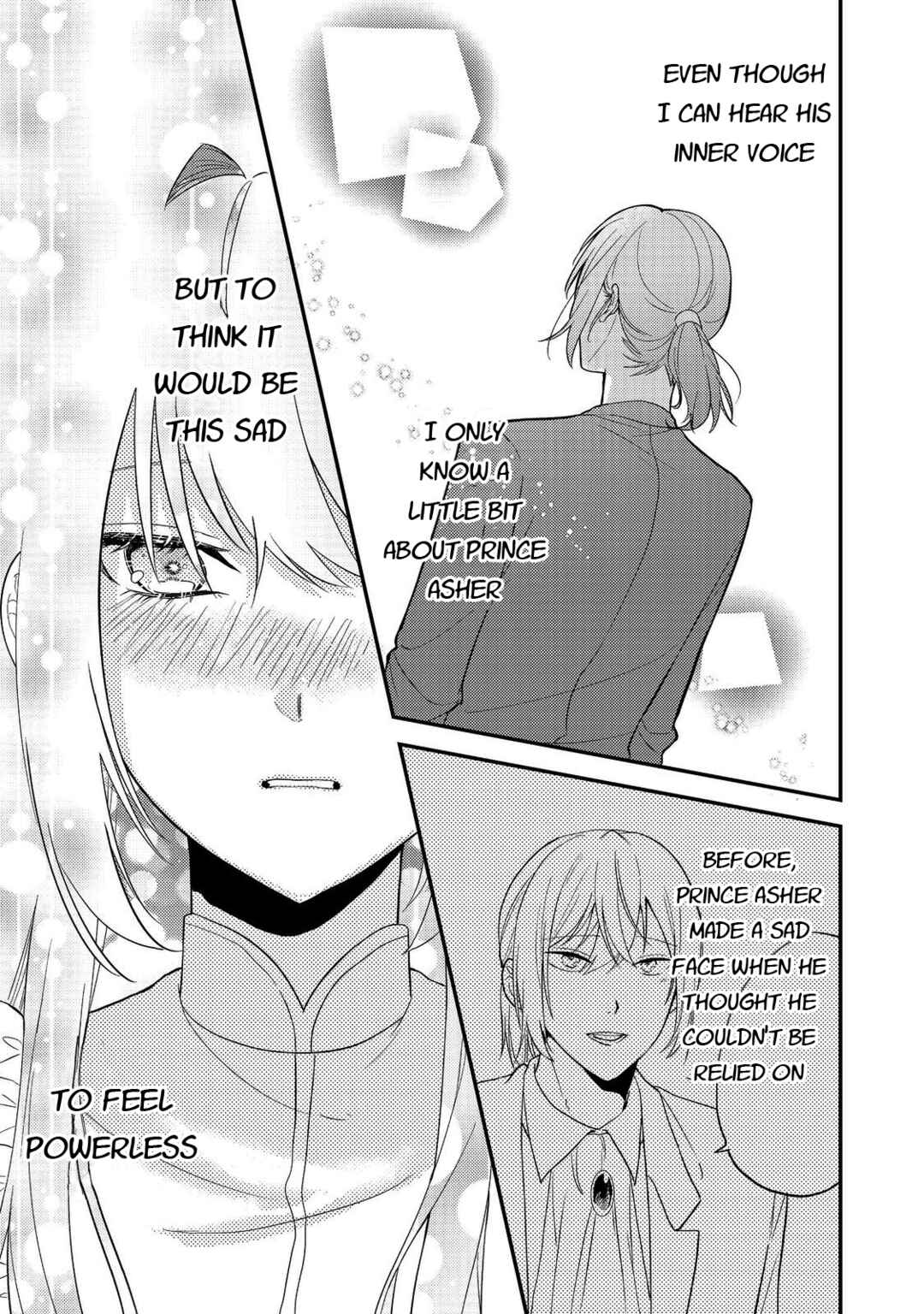 Page 21 Chapter 5 Kokoro no Koe ga Kikoeru Akuyaku Reijou wa, Kyou mo Koinu Denka ni Honrou Sareru