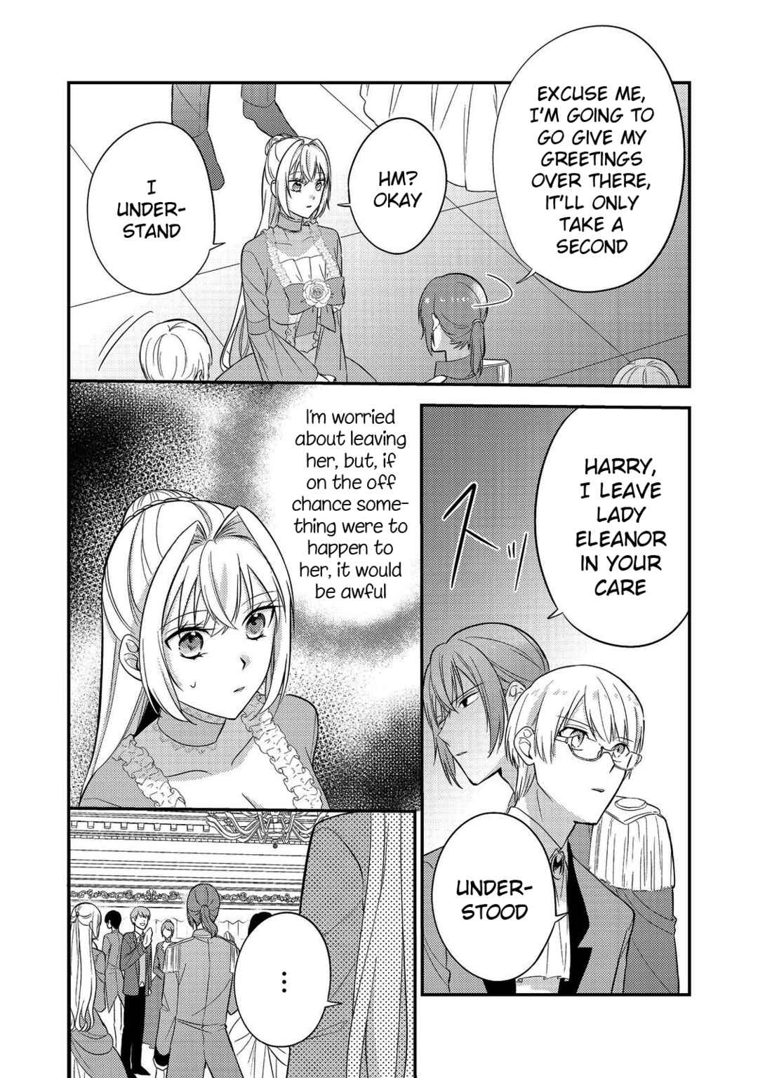 Page 29 Chapter 5 Kokoro no Koe ga Kikoeru Akuyaku Reijou wa, Kyou mo Koinu Denka ni Honrou Sareru