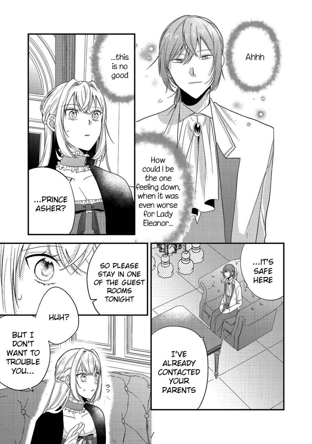 Page 13 Chapter 3 Kokoro no Koe ga Kikoeru Akuyaku Reijou wa, Kyou mo Koinu Denka ni Honrou Sareru