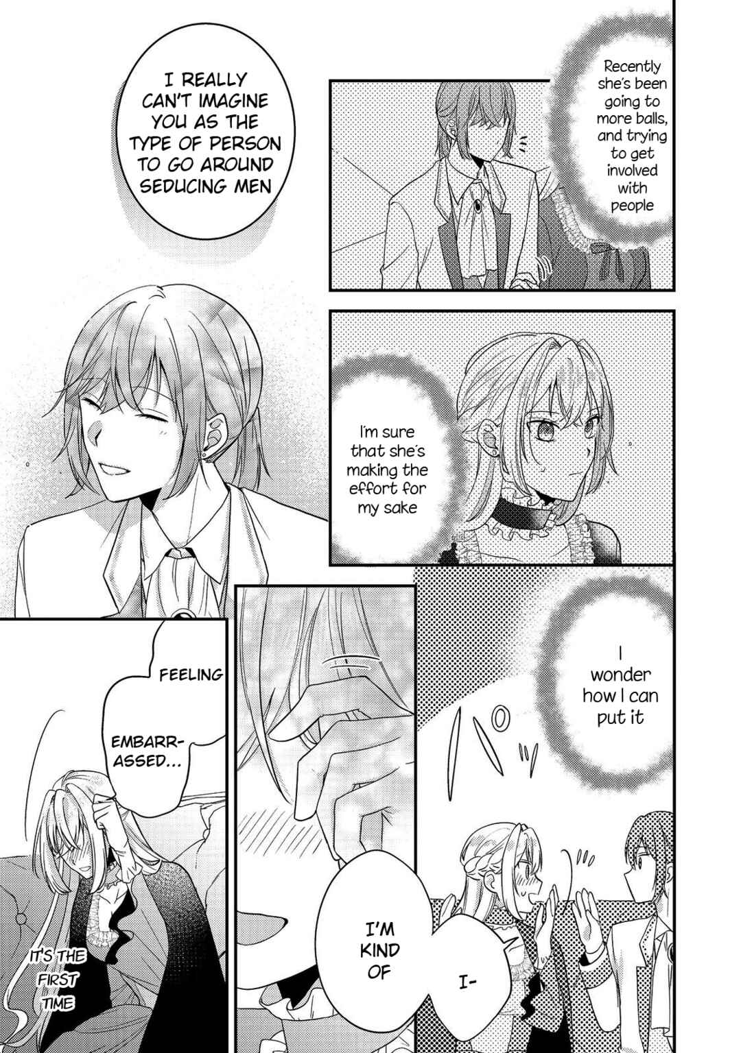 Page 17 Chapter 3 Kokoro no Koe ga Kikoeru Akuyaku Reijou wa, Kyou mo Koinu Denka ni Honrou Sareru