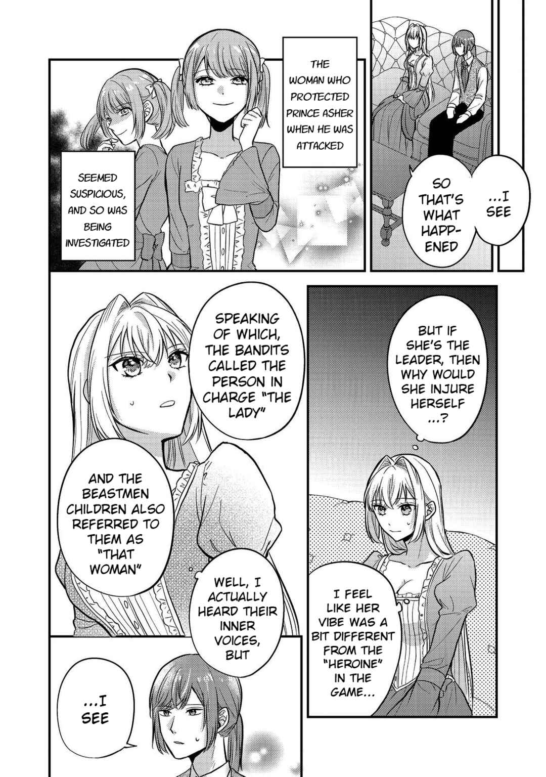 Page 20 Chapter 9 Kokoro no Koe ga Kikoeru Akuyaku Reijou wa, Kyou mo Koinu Denka ni Honrou Sareru