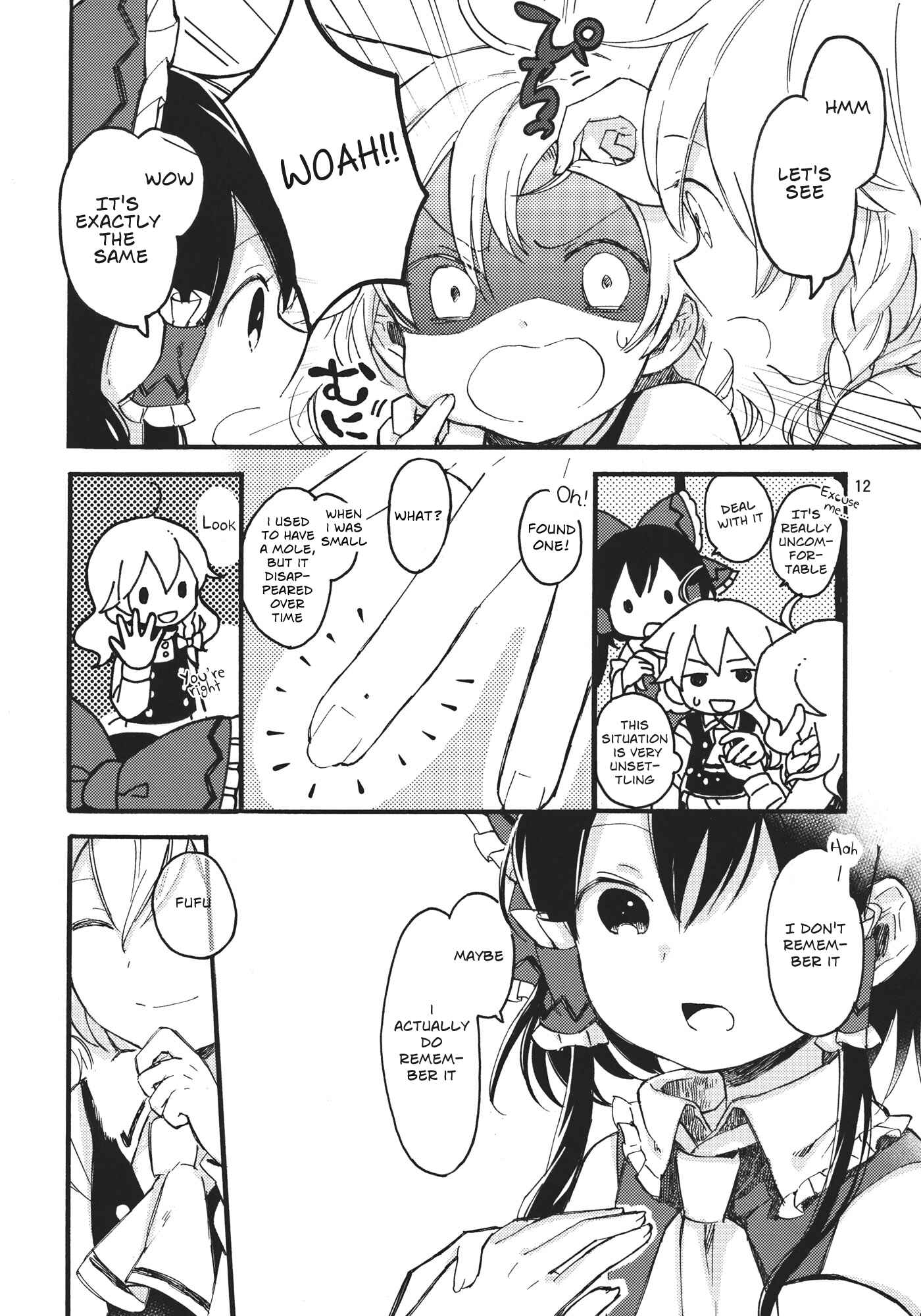Page 12 Chapter Unknown_76de Touhou - Henge no Kotowari (Doujinshi)