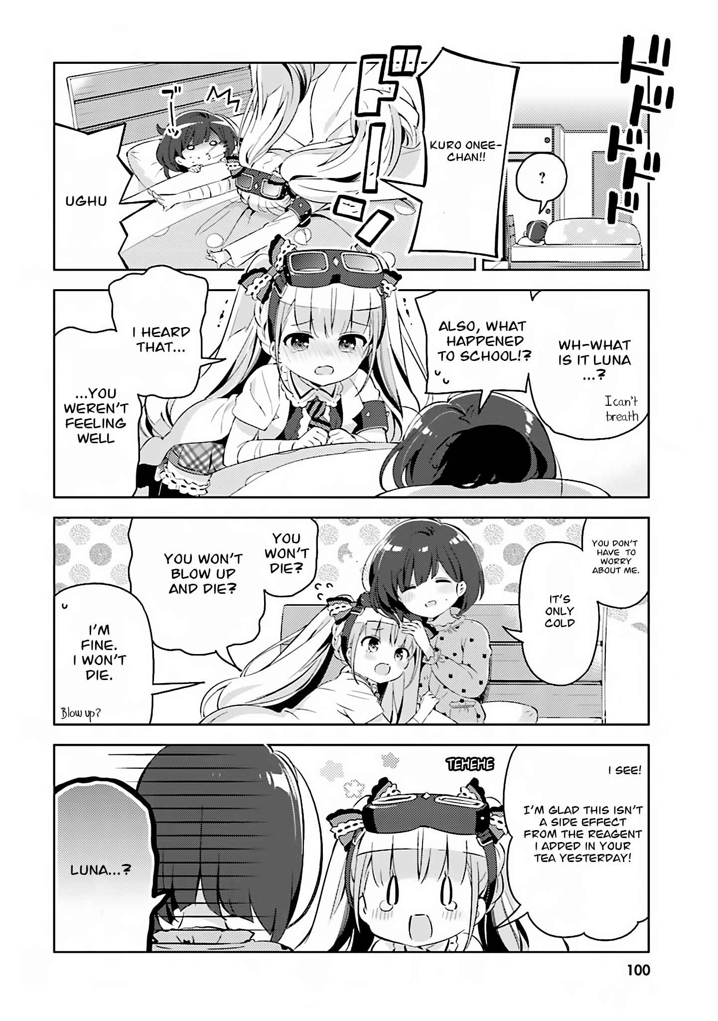 Page 4 Chapter 10 Kuro-chan Chi no Oshiire ga Tsukaenai Riyuu