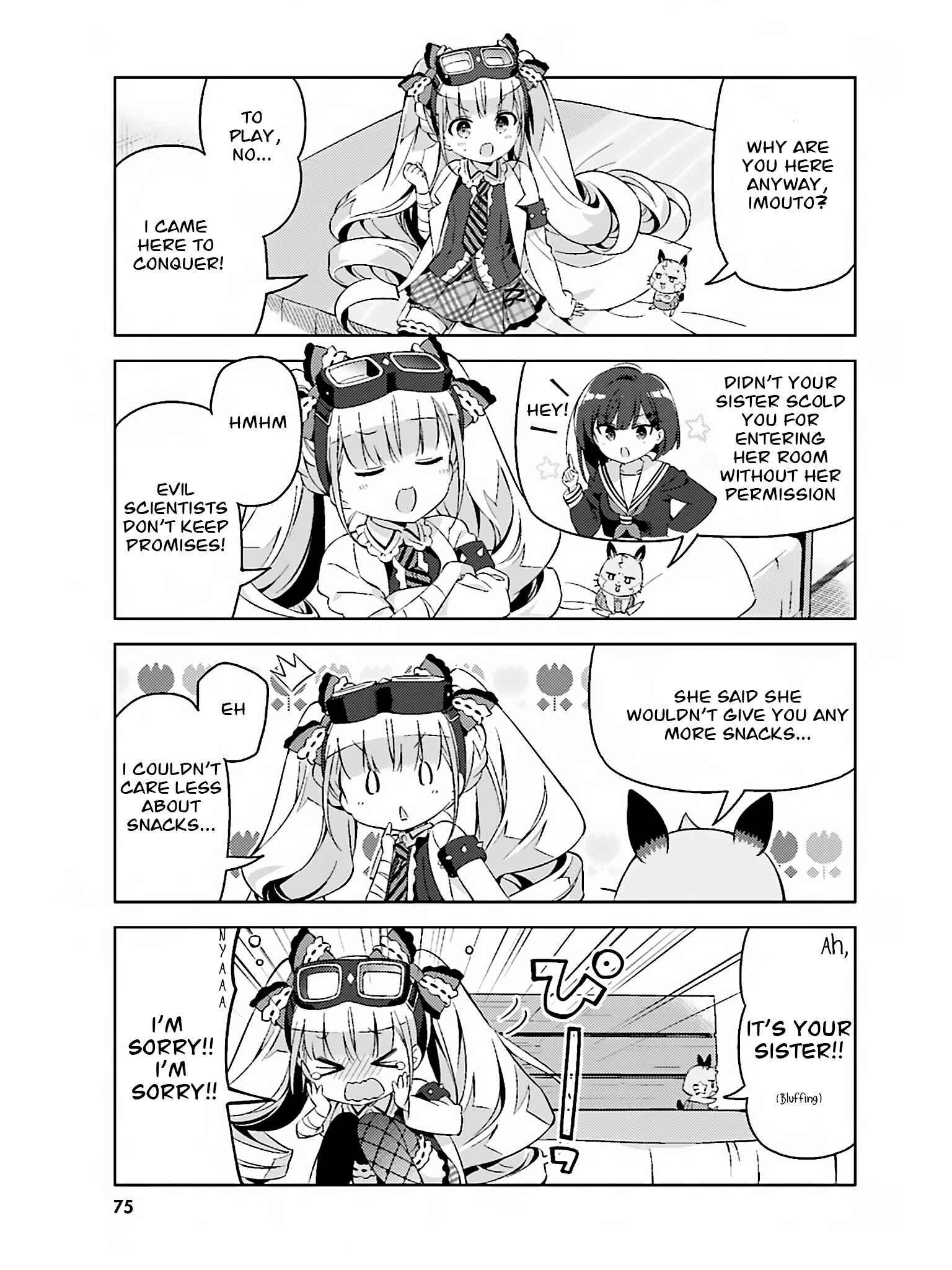 Page 3 Chapter 7 Kuro-chan Chi no Oshiire ga Tsukaenai Riyuu