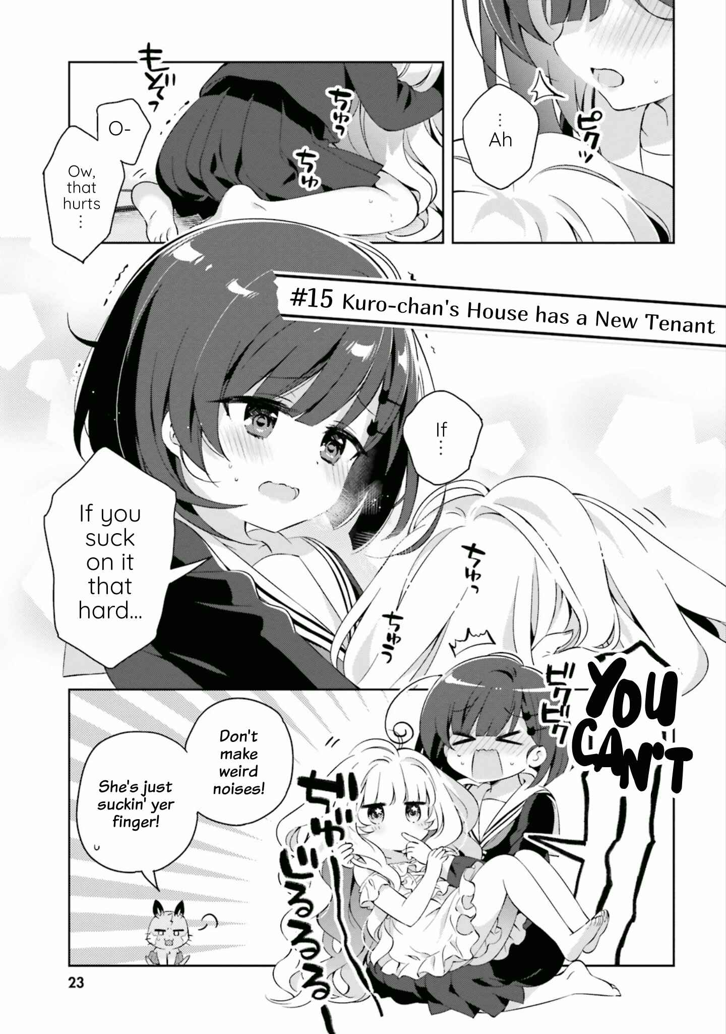 Page 1 Chapter 15 Kuro-chan Chi no Oshiire ga Tsukaenai Riyuu