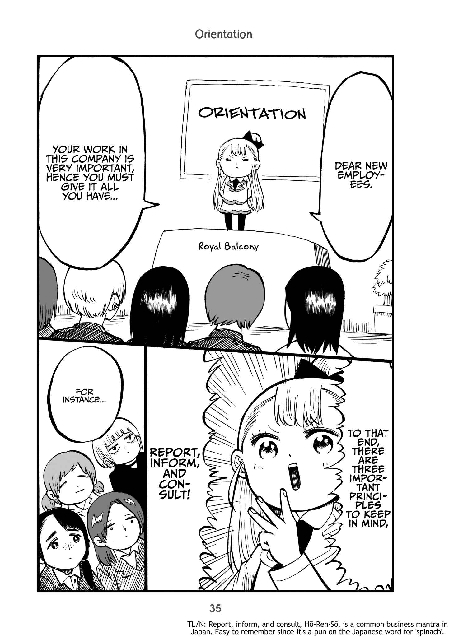 Page 1 Chapter 8 Little Girl President