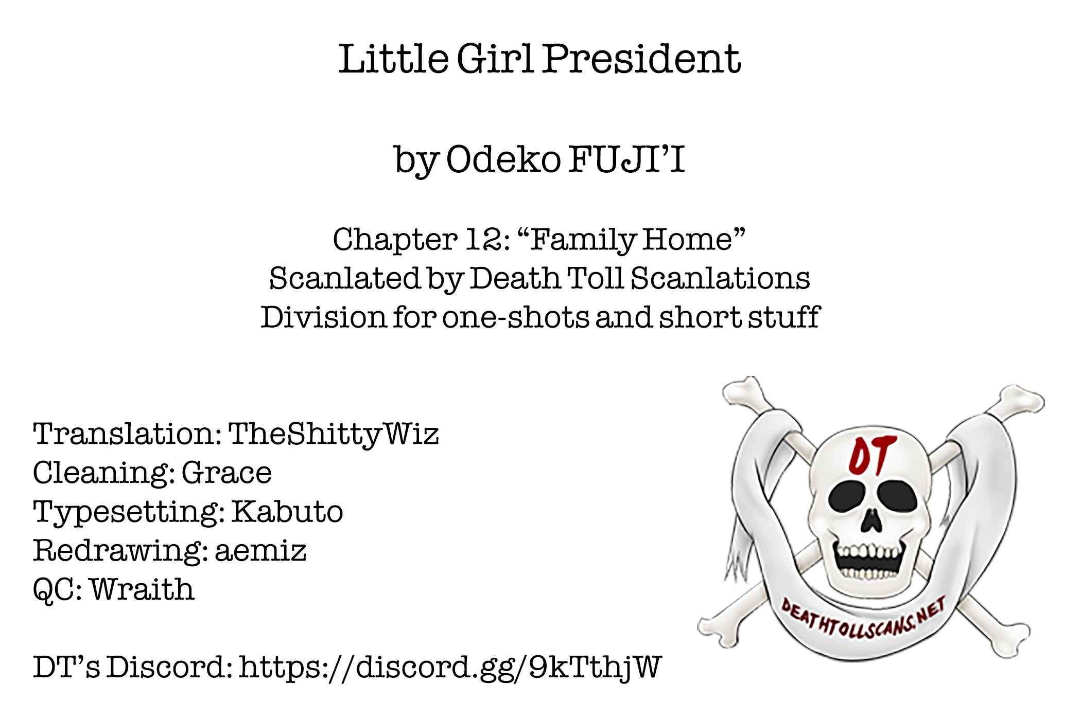 Page 6 Chapter 12 Little Girl President