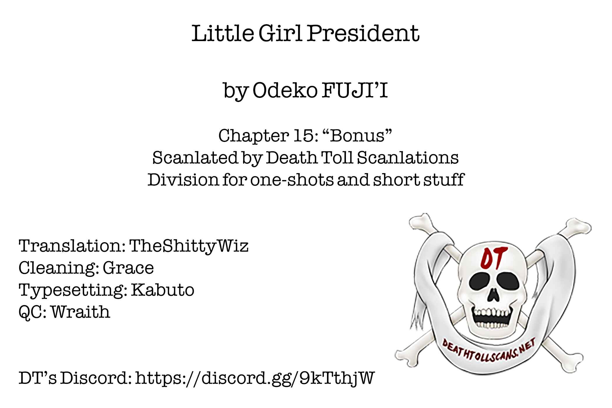Page 5 Chapter 15 Little Girl President
