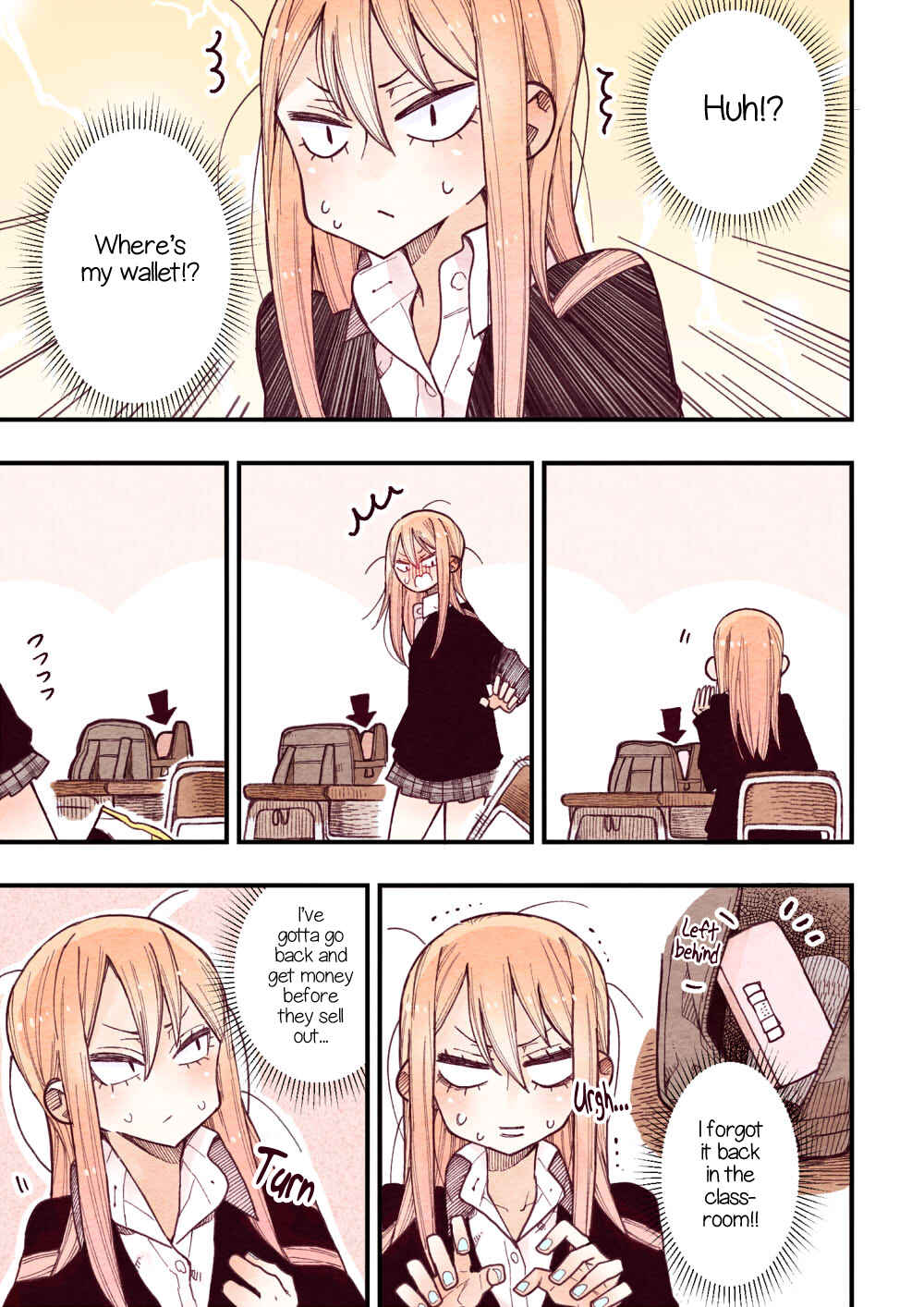Page 3 Chapter 4 Sanpakugan-chan wa Tsutaetai.