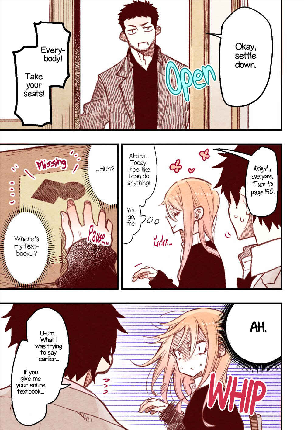Page 3 Chapter 3 Sanpakugan-chan wa Tsutaetai.
