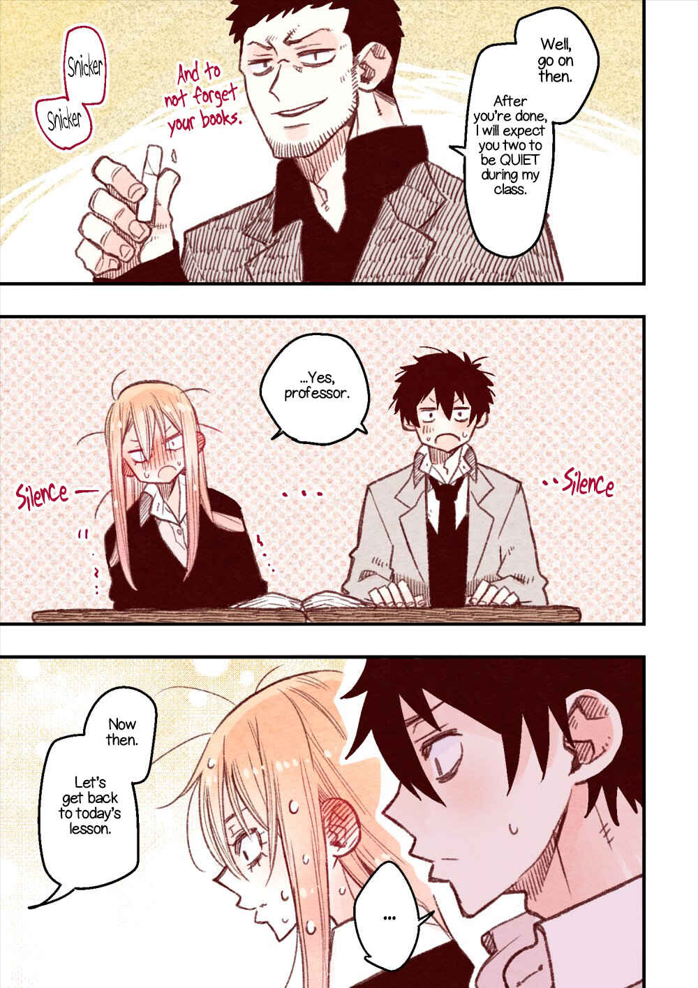 Page 7 Chapter 3 Sanpakugan-chan wa Tsutaetai.