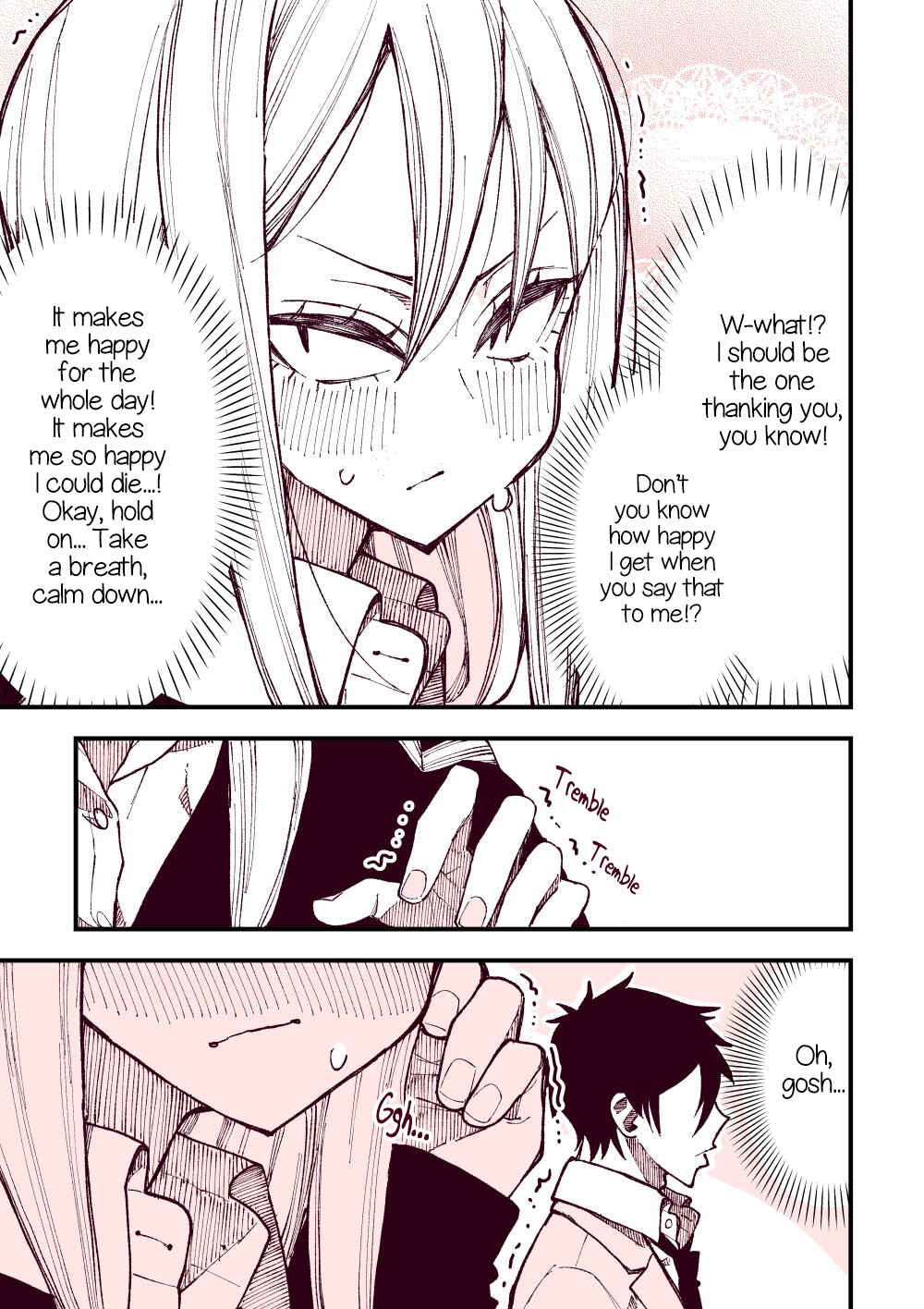 Page 3 Chapter 1 Sanpakugan-chan wa Tsutaetai.